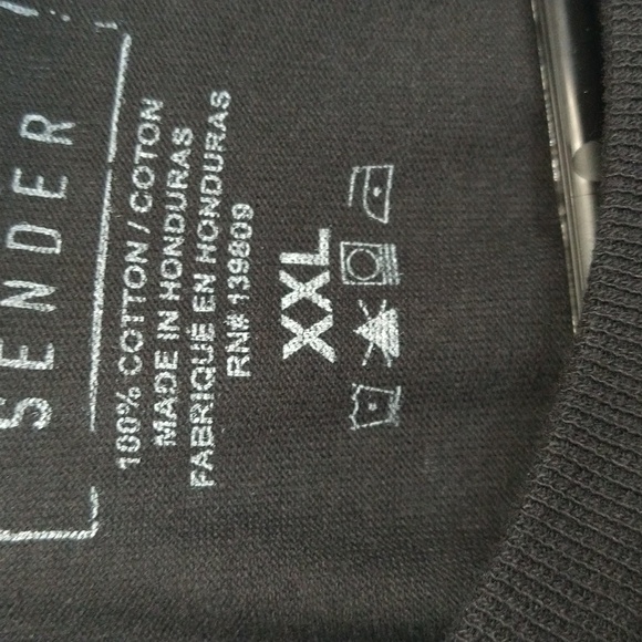 NWOT Men's Return To Sender Sell Your Soul Black Reaper Shirt Skull Skeleton XXL - Picture 6 of 7